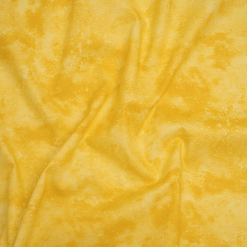 Printed Quilting Cotton by Deborah Edwards Northcott Studio - Sunflower Fresco Texture - Toscana Collection Drape