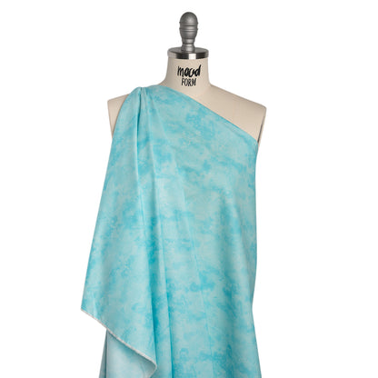 Printed Quilting Cotton by Deborah Edwards Northcott Studio - Surf's Up Fresco Texture - Toscana Collection Folded