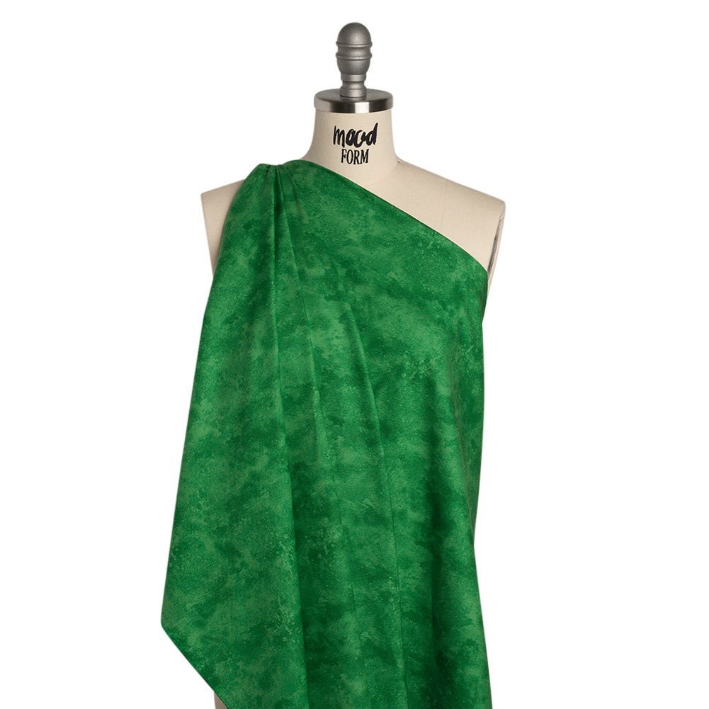 Printed Quilting Cotton by Deborah Edwards Northcott Studio - Shamrock Fresco Texture - Toscana Collection