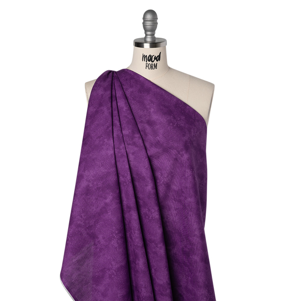 Printed Quilting Cotton by Deborah Edwards Northcott Studio - Iris Fresco Texture - Toscana Collection Folded
