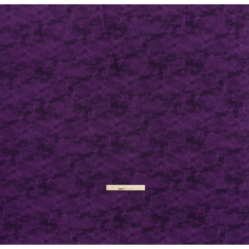 Printed Quilting Cotton by Deborah Edwards Northcott Studio - Violet Fresco Texture - Toscana Collection - Full - Image 6 of 7
