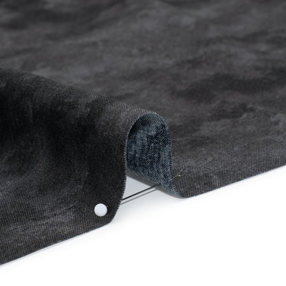 Printed Quilting Cotton by Deborah Edwards Northcott Studio - Graphite Fresco Texture - Toscana Collection Full