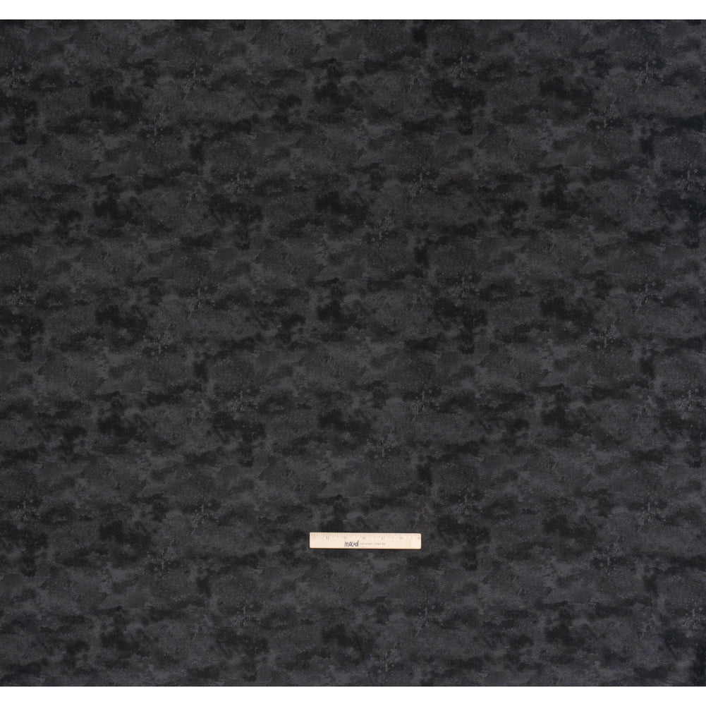 Printed Quilting Cotton by Deborah Edwards Northcott Studio - Graphite Fresco Texture - Toscana Collection