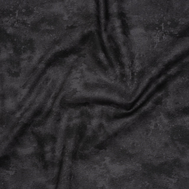 Printed Quilting Cotton by Deborah Edwards Northcott Studio - Graphite Fresco Texture - Toscana Collection Drape