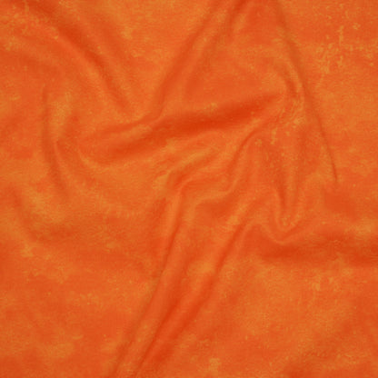 Printed Quilting Cotton by Deborah Edwards Northcott Studio - Orange Zest Fresco Texture - Toscana Collection Drape