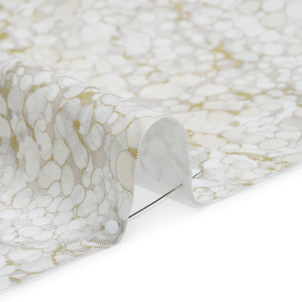 Wide Backing Quilting Cotton by Northcott, 108" Wide - Vanila Cream Bubbles - Bliss Wide Backing Collection - Detail