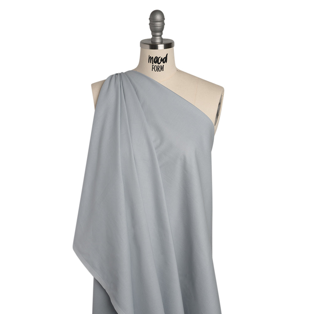 Premium Solid Quilting Cotton by Northcott - Polished Silver - Colorworks Collection - Drape