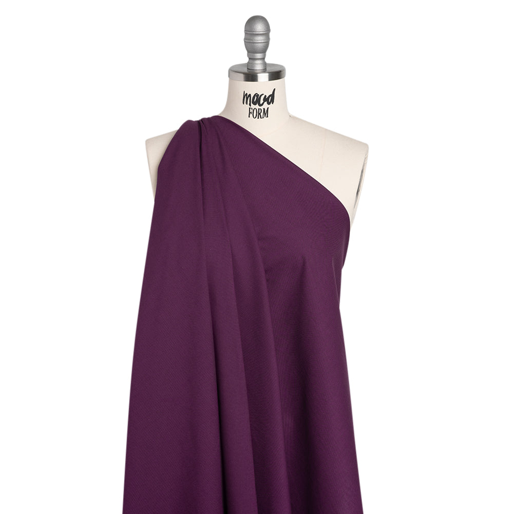 Premium Solid Quilting Cotton by Northcott - Plum - Colorworks Collection - Drape