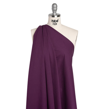 Premium Solid Quilting Cotton by Northcott - Plum - Colorworks Collection