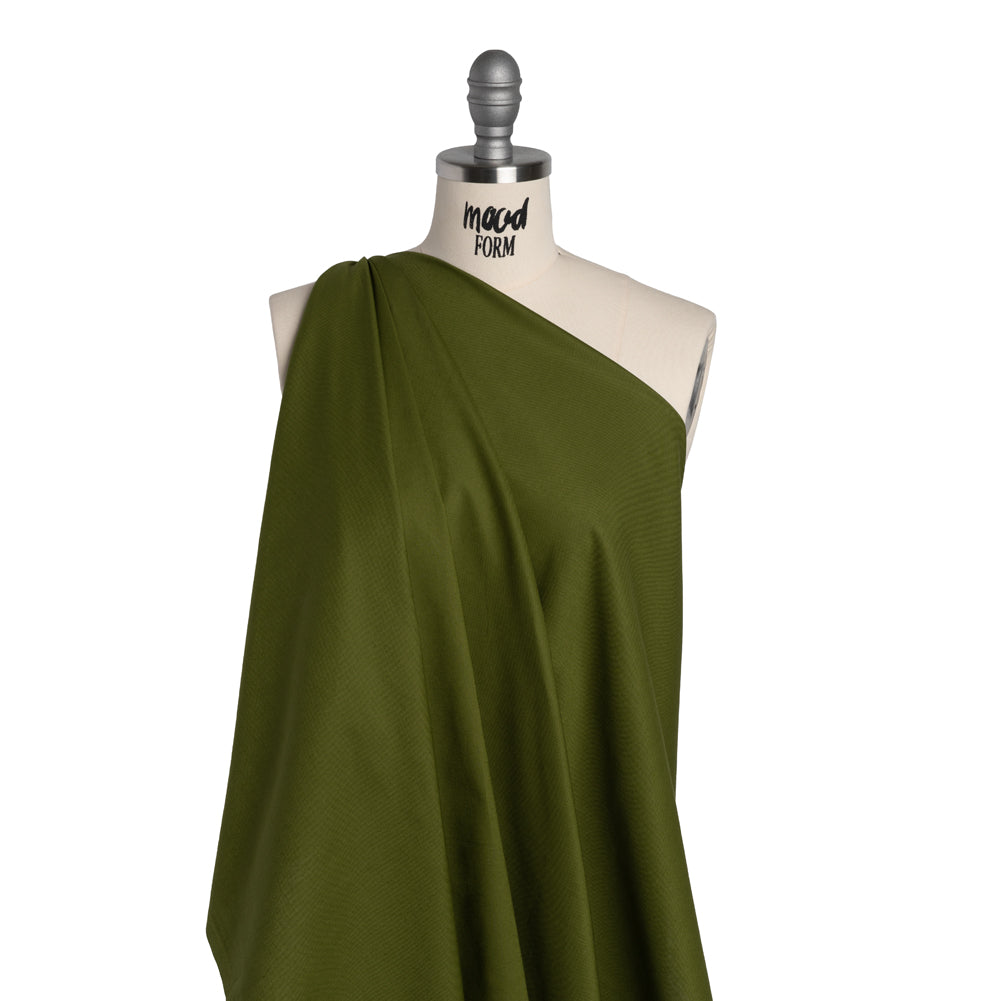 Premium Solid Quilting Cotton by Northcott - Green Pepper - Colorworks Collection - Drape