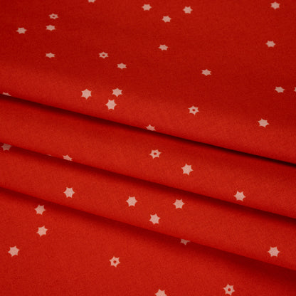 Printed Quilting Cotton by Ghazal Razavi for FIGO Studio - Red Flowers - Seasons Basics Collection