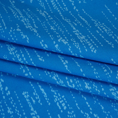 Printed Quilting Cotton by Ghazal Razavi for FIGO Studio - Blue Grass Patch - Seasons Basics Collection Detail