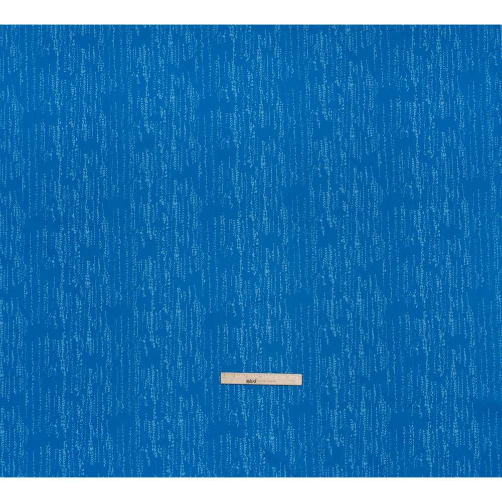Printed Quilting Cotton by Ghazal Razavi for FIGO Studio - Blue Grass Patch - Seasons Basics Collection - Full - Image 6 of 7