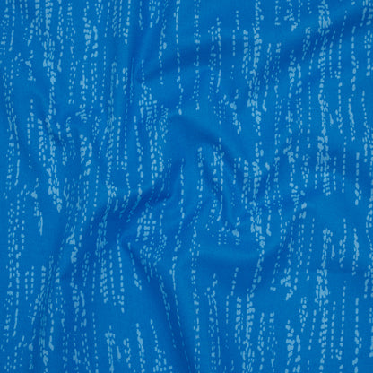 Printed Quilting Cotton by Ghazal Razavi for FIGO Studio - Blue Grass Patch - Seasons Basics Collection