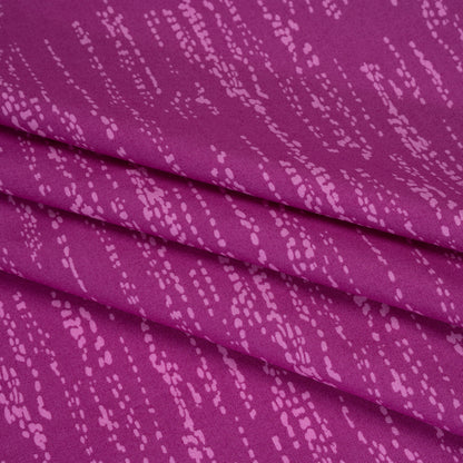 Printed Quilting Cotton by Ghazal Razavi for FIGO Studio - Fuchsia Grass Patch - Seasons Basics Collection Detail