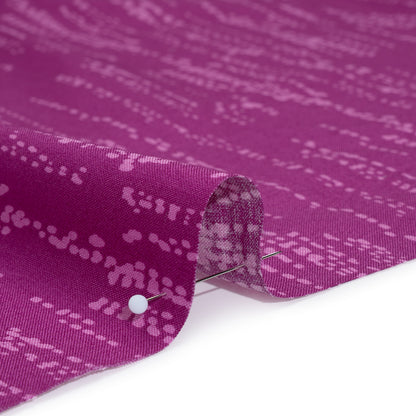 Printed Quilting Cotton by Ghazal Razavi for FIGO Studio - Fuchsia Grass Patch - Seasons Basics Collection Full