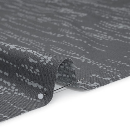 Printed Quilting Cotton by Ghazal Razavi for FIGO Studio - Gray Grass Patch - Seasons Basics Collection Detail
