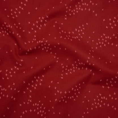 Printed Quilting Cotton by Ghazal Razavi for FIGO Studio - Red Birds - Seasons Basics Collection