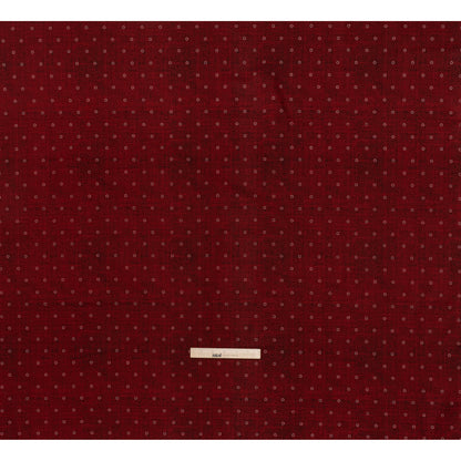Printed Quilting Cotton by Ghazal Razavi for FIGO Studio - Wine Stitches Circles - Stash Collection