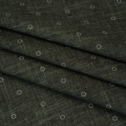 Printed Quilting Cotton by Ghazal Razavi for FIGO Studio - Olive Stitches Circles - Stash Collection