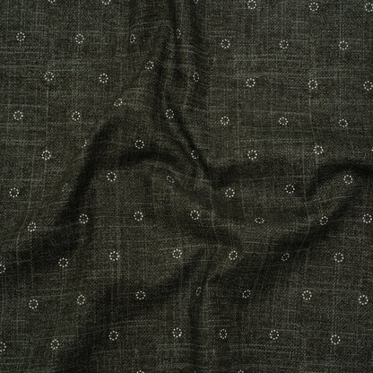 Printed Quilting Cotton by Ghazal Razavi for FIGO Studio - Olive Stitches Circles - Stash Collection