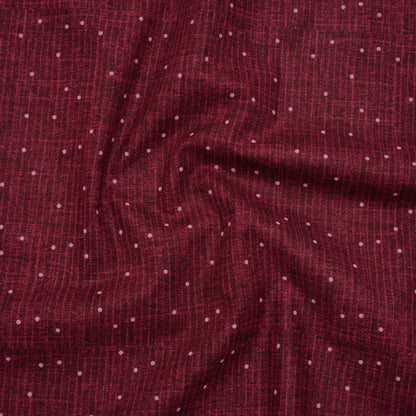 Printed Quilting Cotton by Ghazal Razavi for FIGO Studio - Berry Stripe Dot - Stash Collection