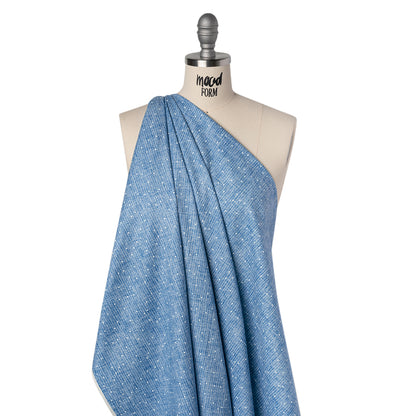 Printed Quilting Cotton by Ghazal Razavi for FIGO Studio - Sky Stripe Dot - Stash Collection Folded
