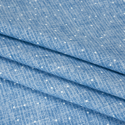Printed Quilting Cotton by Ghazal Razavi for FIGO Studio - Sky Stripe Dot - Stash Collection Detail
