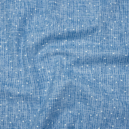 Printed Quilting Cotton by Ghazal Razavi for FIGO Studio - Sky Stripe Dot - Stash Collection Drape