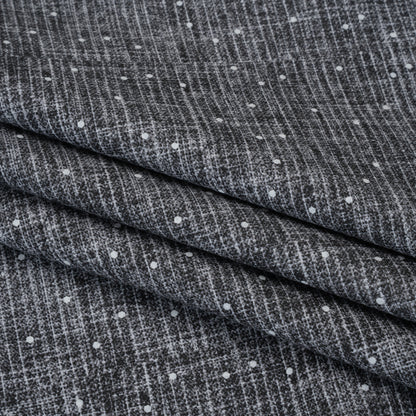 Printed Quilting Cotton by Ghazal Razavi for FIGO Studio - Steel Stripe Dot - Stash Collection