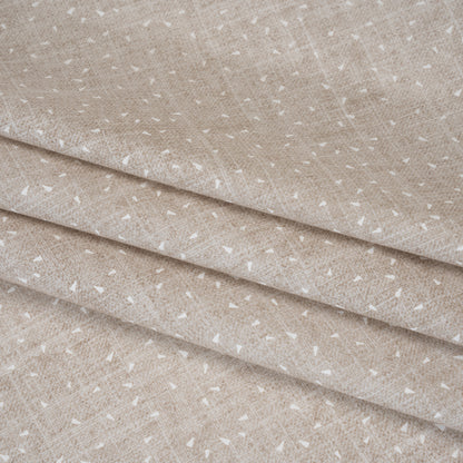 Printed Quilting Cotton by Ghazal Razavi for FIGO Studio - Linen Triangles and Texture - Stash Collection