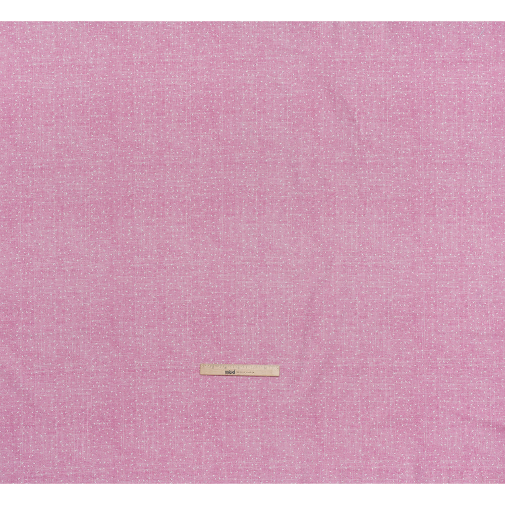 Printed Quilting Cotton by Ghazal Razavi for FIGO Studio - Pink Triangles and Texture - Stash Collection - Full - Image 6 of 7