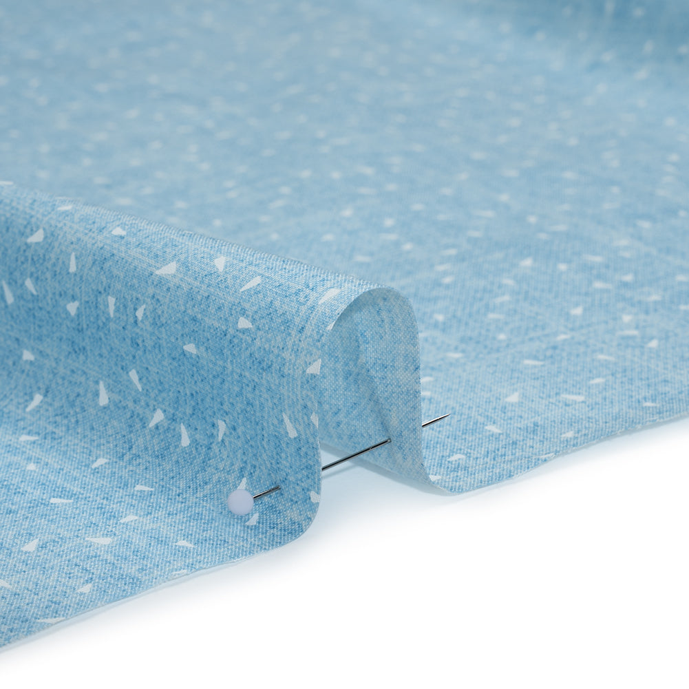 Printed Quilting Cotton by Ghazal Razavi for FIGO Studio - Cloud Triangles and Texture - Stash Collection