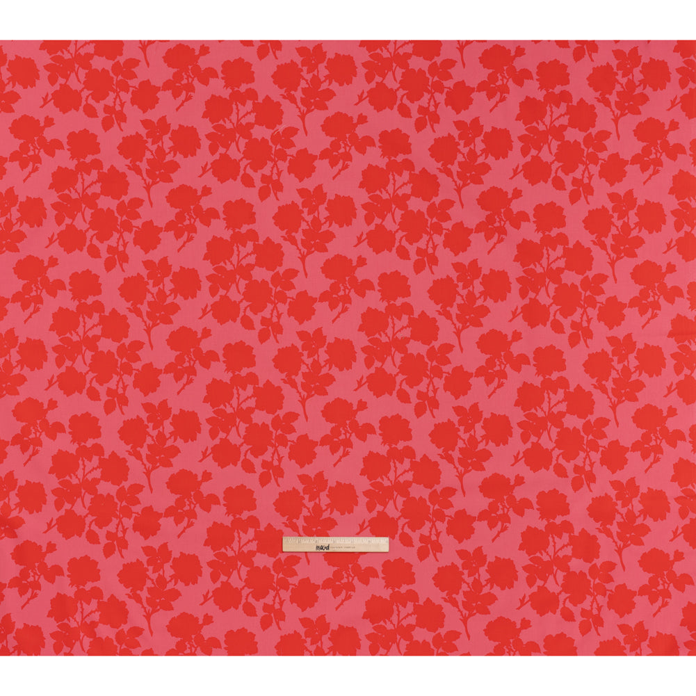 Printed Quilting Cotton by Heather Bailey for FIGO Studio - Strawberry Bramble Floral Silhouettes - Pop Sugar Collection - Full - Image 5 of 6