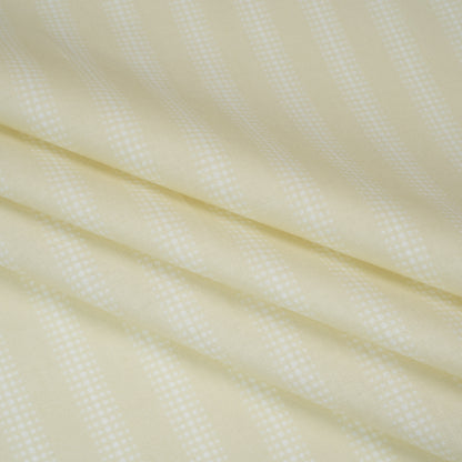 Printed Quilting Cotton by Heather Bailey for FIGO Studio - Ivory Dot Stripe - Pop Sugar Collection Detail