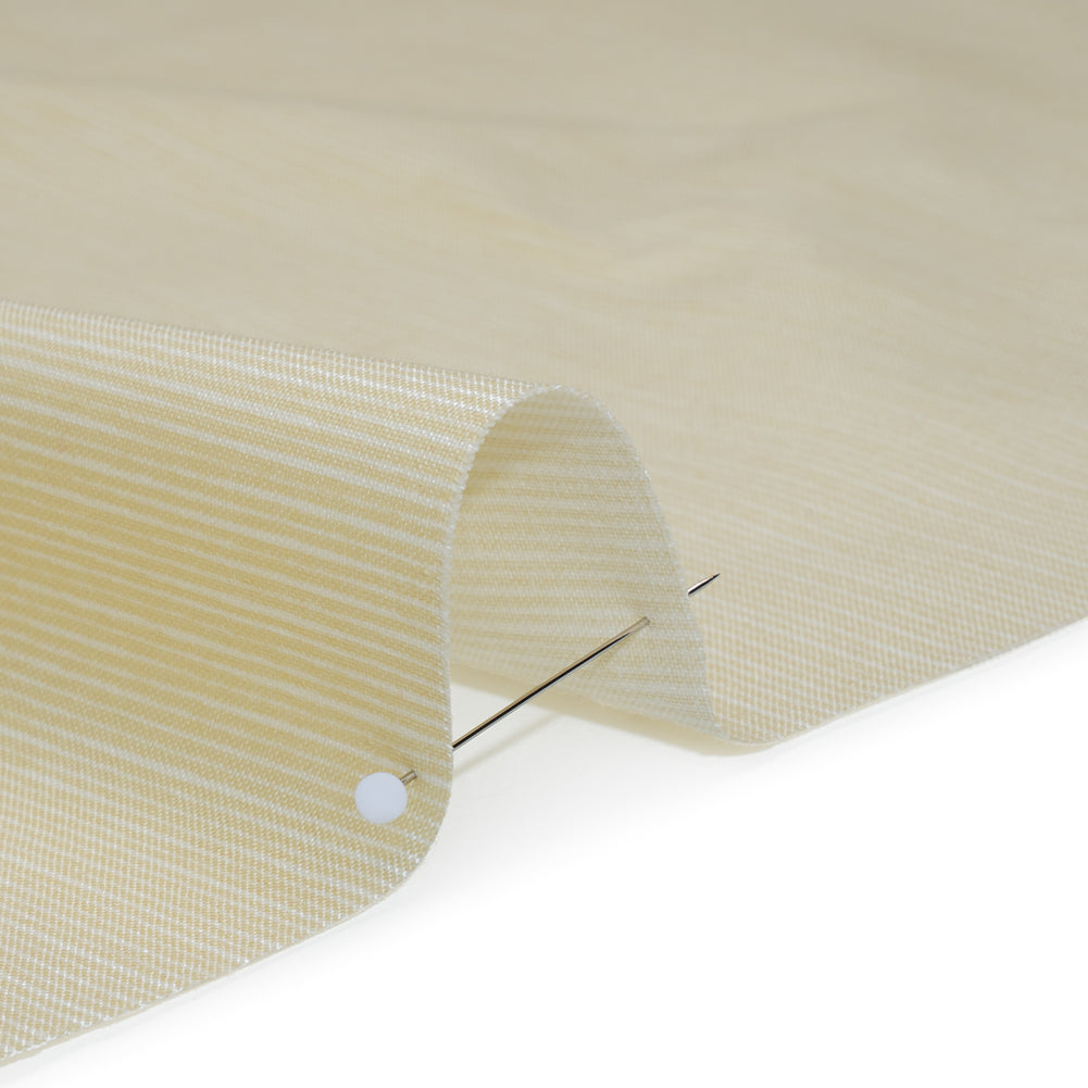 Printed Quilting Cotton by Heather Bailey for FIGO Studio - Cream Fine Line Striations - Pop Sugar Collection - Full
