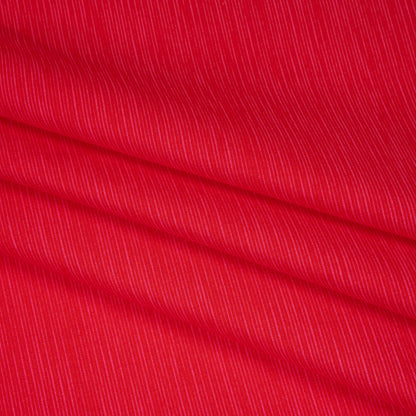 Printed Quilting Cotton by Heather Bailey for FIGO Studio - Watermelon Fine Line Striations - Pop Sugar Collection Detail