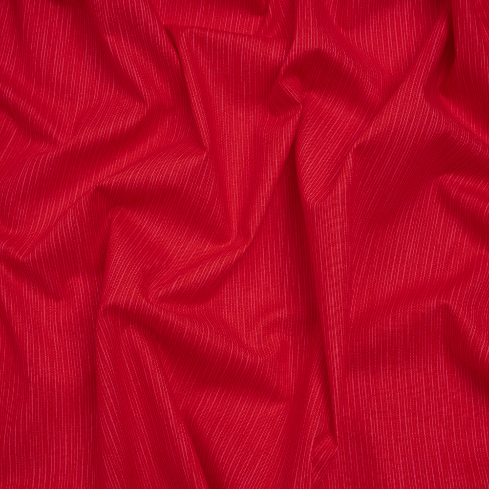 Printed Quilting Cotton by Heather Bailey for FIGO Studio - Watermelon Fine Line Striations - Pop Sugar Collection Drape