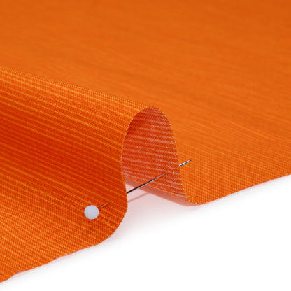 Printed Quilting Cotton by Heather Bailey for FIGO Studio - Tangerine Fine Line Striations - Pop Sugar Collection