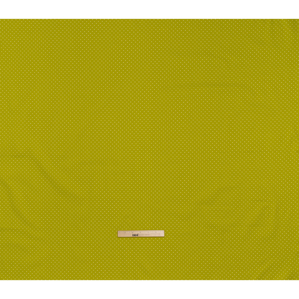 Printed Quilting Cotton by Heather Bailey for FIGO Studio - Chartreuse Lottie Dot Square Polka Dots - Pop Sugar Collection - Full - Image 5 of 6
