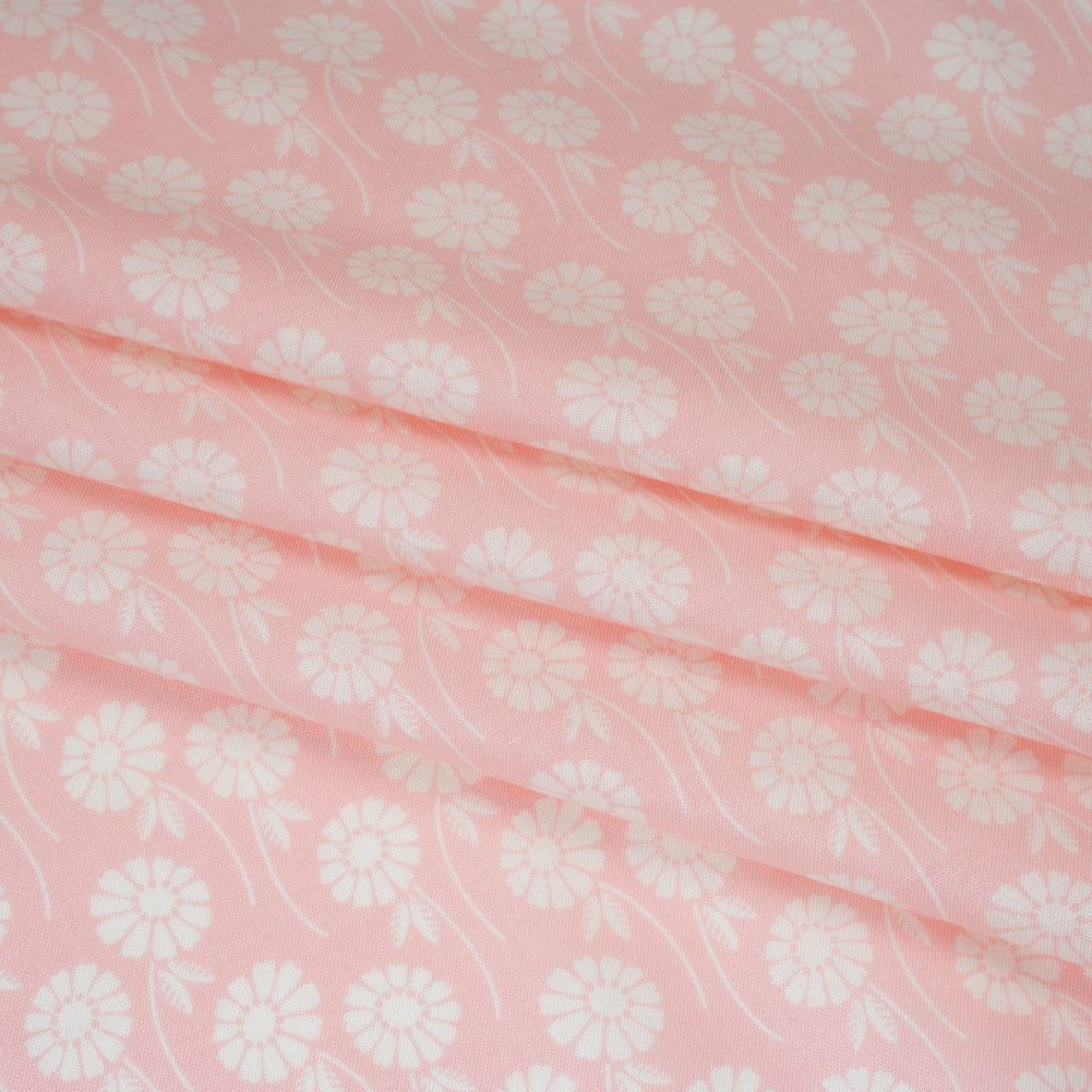 Printed Quilting Cotton by Heather Bailey for FIGO Studio - Blush Upsy Daisy Floral - Pop Sugar Collection Detail