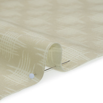 Printed Quilting Cotton by Heather Bailey for FIGO Studio - Dove Woven Grid Lines - Pop Sugar Collection Full