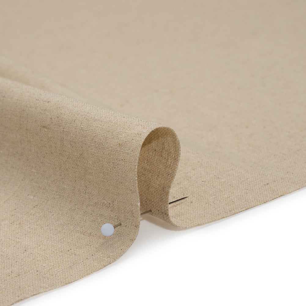 Cotton and Linen Quilting Woven by FIGO Studio - Natural - Tint Collection - Detail