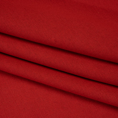 Cotton and Linen Quilting Woven by FIGO Studio - Red - Tint Collection