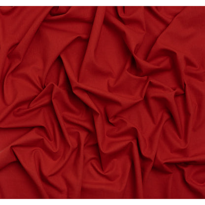 Cotton and Linen Quilting Woven by FIGO Studio - Red - Tint Collection
