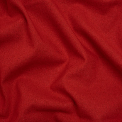 Cotton and Linen Quilting Woven by FIGO Studio - Red - Tint Collection