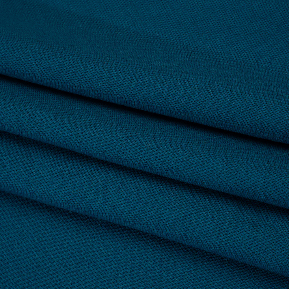 Cotton and Linen Quilting Woven by FIGO Studio - Teal - Tint Collection