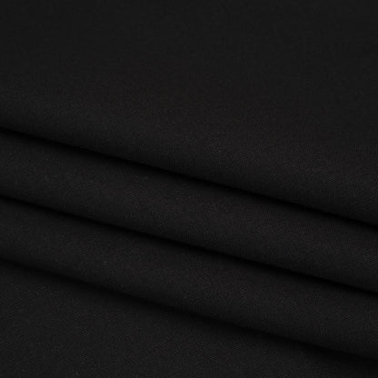 Cotton and Linen Quilting Woven by FIGO Studio - Black - Tint Collection