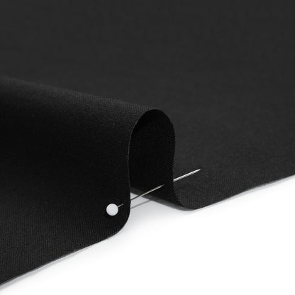 Cotton and Linen Quilting Woven by FIGO Studio - Black - Tint Collection