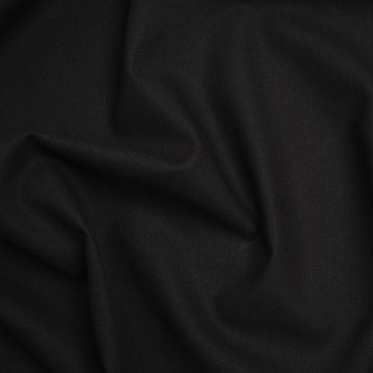 Cotton and Linen Quilting Woven by FIGO Studio - Black - Tint Collection